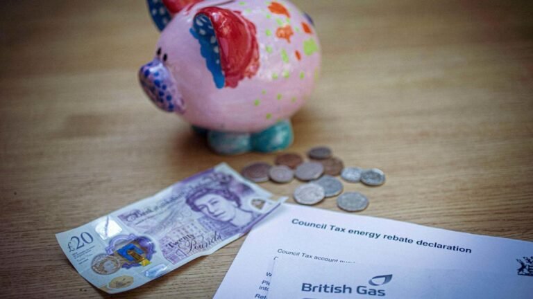 UK household bills and financial wellbeing
