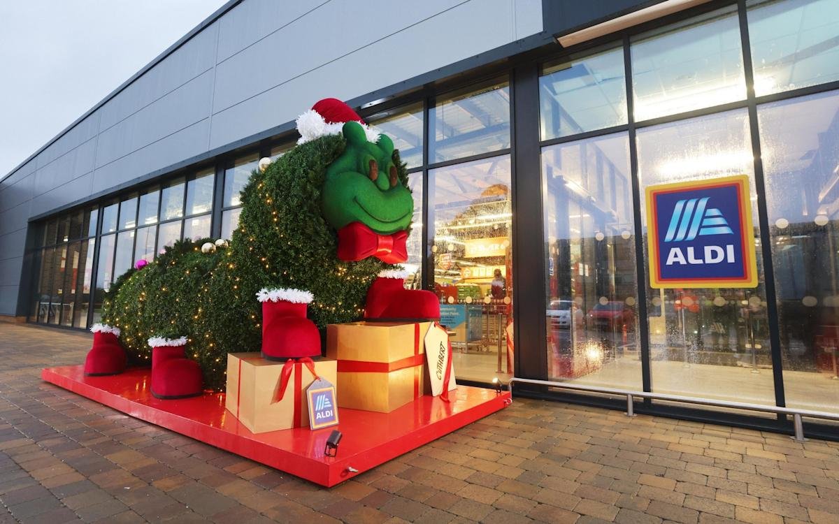 Aldi's record Christmas sales in the UK