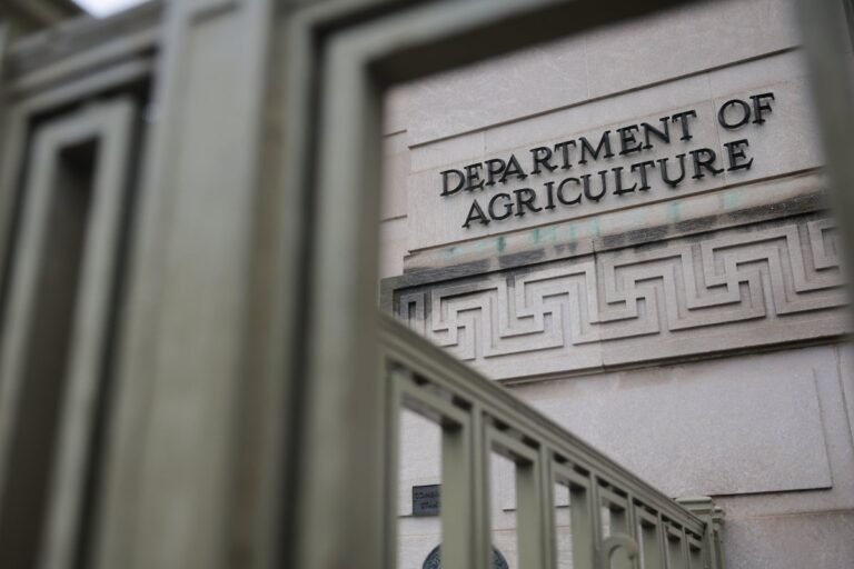 USDA suspension of federal financial awards