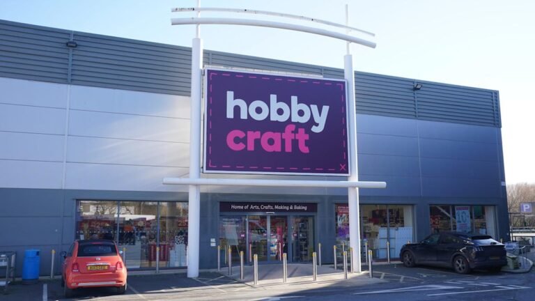hobbycraft christmas sales boost